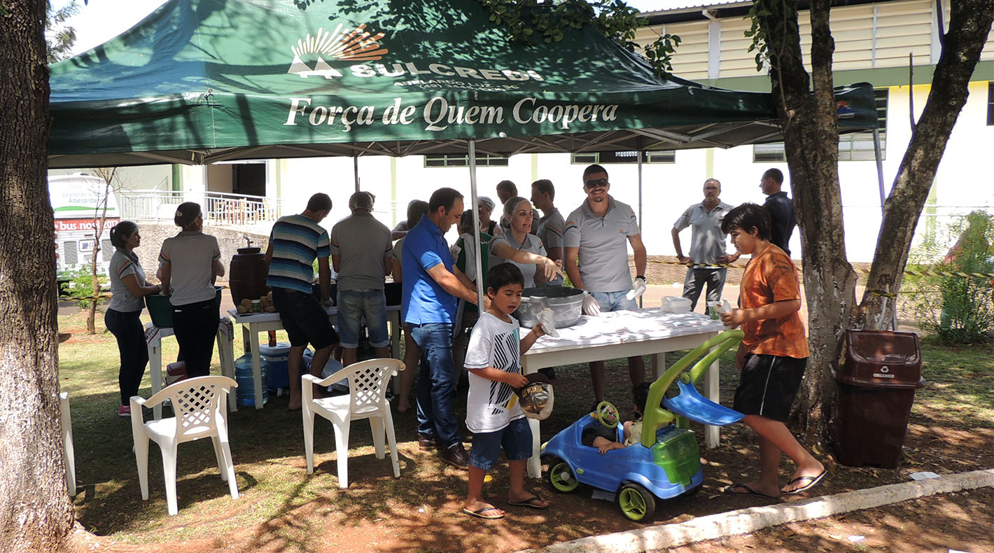 Sulcredi participa das ações do Natal em Abelardo Luz