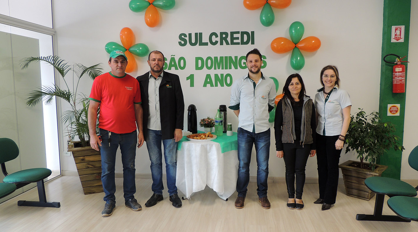 Sulcredi São Domingos completa um ano