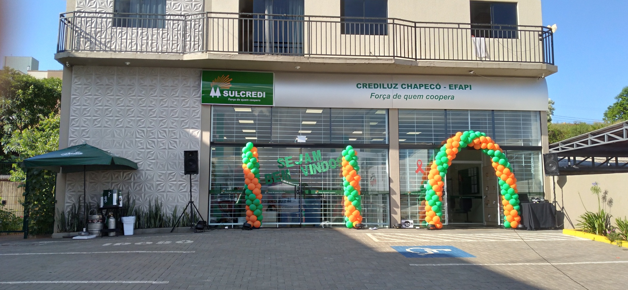 Sulcredi inaugura a segunda agência em Chapecó