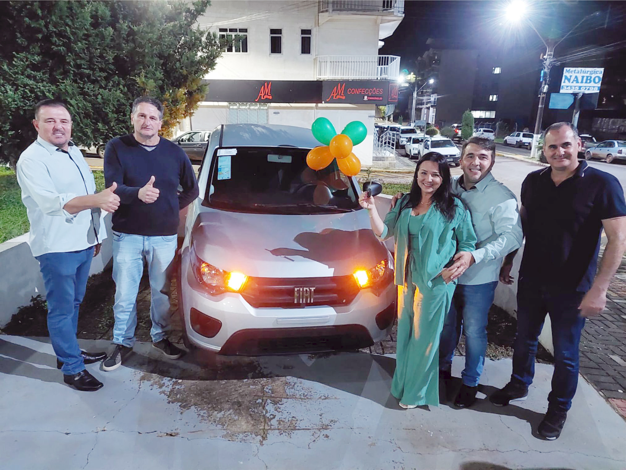 Primeiro carro da campanha de prêmios Sulcredi é entregue em Ponte Serrada