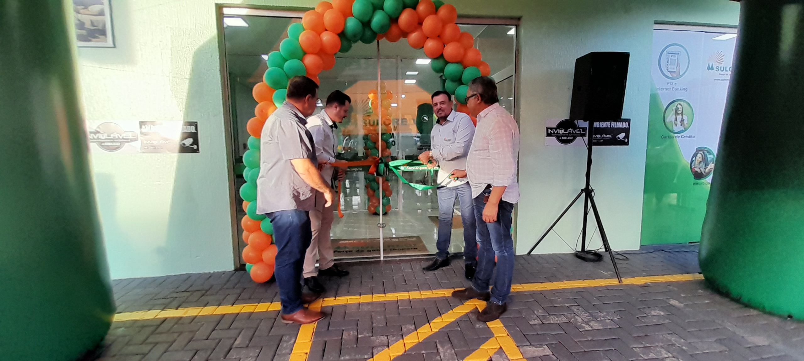 Sulcredi inaugura sua 16ª agência no Oeste catarinense