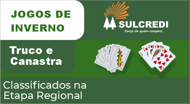 Divulgados os semifinalistas e finalistas dos Jogos do Inverno Sulcredi