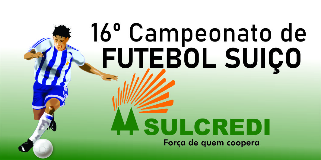Sulcredi abre inscrição para o 16º Campeonato de Futebol Suiço